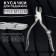 Pedicure nippers "Premium", hidden spring, 13 cm, blade length - 16 mm, silver color