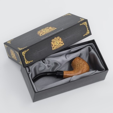 Kommer's smoking pipe "Commander", classic, hole D-1.8 cm, length 13 cm-3