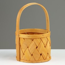 Wicker basket, 16 x 12.5/25 cm, sequoia