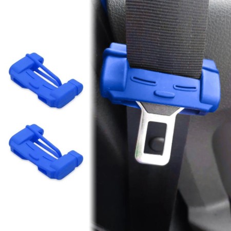 Czech capture of the seat belt, blue, set 2 pcs