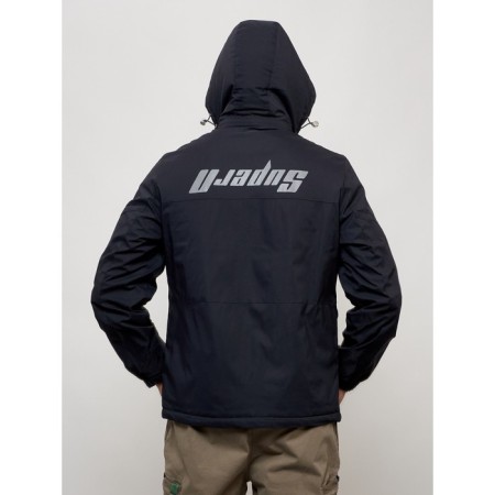 Sports male jacket, size 50, dark blue color-14
