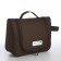 Cosmetic bag classic, 24.5*8.5*18, lightning departure, hook, brown