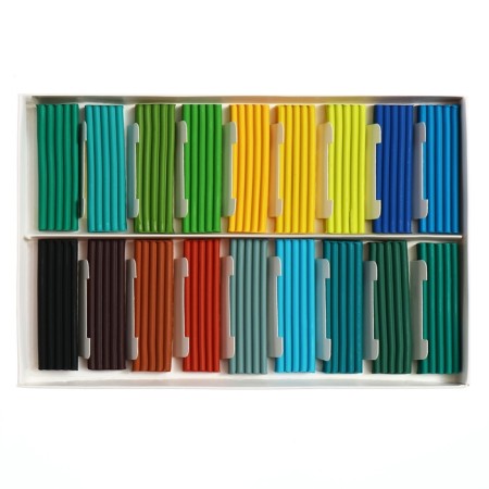Plasticine ZHK "Flower", 36 colors, 540 g, with a stack-2