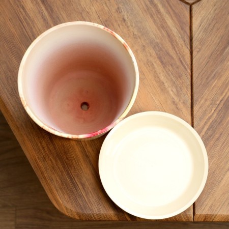 Set of pots Avangard Elegant, 0.3 / 0.8 / 1.7 / 3.2 l, beige-yellow-3