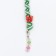Hair decoration, spiral "Tenderness" 22 cm