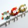 Souvenir Ceramics "Knitted Lotty with long legs" set 3 pcs 8x7.5x9.5 7.5x8x12 cm