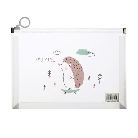 Lightning folder A5 format, 180MKR, with a drawing "Beasts on a skateboard and snowboarding", mix-7