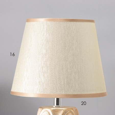 Table lamp "Versailles" E14 40W gold 20x20x33 cm-4
