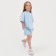 Kit for children (T-shirt, shorts) KAFTAN "BASIC Line" size 30 (98-104), blue color
