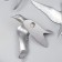 Souvenir Polystone Wall Decor "Seagull" mix silver