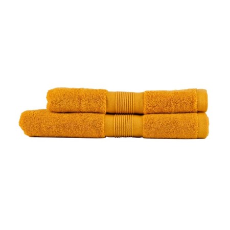 Terry towel Sofi de Marko Mon, 500 g, size 50x90 cm, mustard color is mustard-2