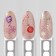 Nail stickers 8*6cm New Year's toys Z-A1189 multi-vod-volume Subway qf