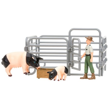 Set of figures "on the farm", 6 items