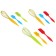 Set for baking the share "Summer", 3 objects: spatula, brush, corolla, color mix