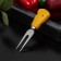 Cheese knife Chece Chees, 13.5 cm, yellow color