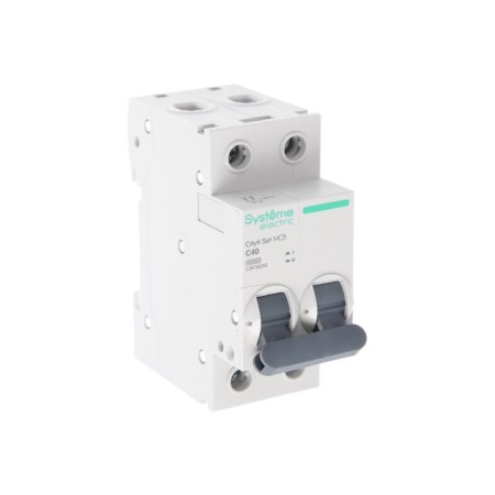 The circuit breaker SE City9 SET, C, 40 A, 2P, 4.5 KA, 230 V