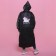 Rawnacer adult cloak "Rain and miracles", size 42-48, 60 x 110 cm, black color