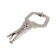 Hand tundra clamp, point capture, movable sponges, with a latch, 150 mm