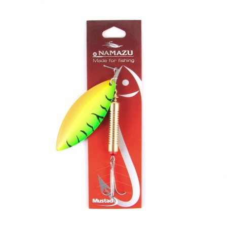 Spinning spinning namazu alleria, weight 25 g, color 10-2