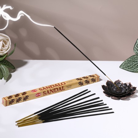 Incense hem "Sandal. Sandal", 8 sticks in packaging, four -grade