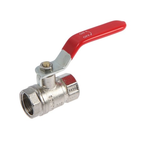 Ballic zein English, internal 1/2 ", pn 4, for cold water, 5-45 ° C, lever, zinc