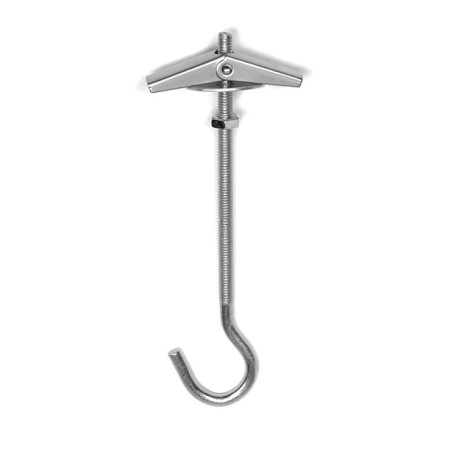 Anchor "Tundra", ceiling, folding, spring, with a hook, white zinc, m4-4