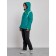 Ski costume female winter, size 44, dark green color