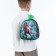 Baby backpack on a zipper, "chosen", green color