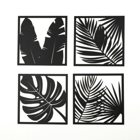 Nast -wall decor, a panel for an interior of wood "leaves", 4 modules 31 x 31 cm-5