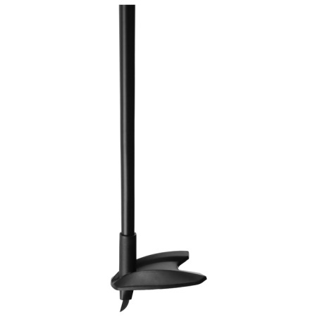 Ski kit: plastic skis 180 cm with a notch, fiberglass sticks 140 cm, fasteners NN75 mm-9