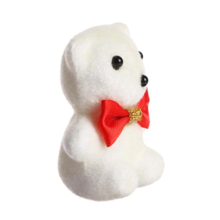 Игрушка из пенопласта «Мишка с бантом», 5 см, цвета МИКС-1