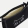 Cosmetic bag with a zipper, with lining, black color