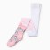 Children's tights "Marie", cats aristocrats, height 116-122 cm, white/pink color