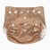 Reusable diaper "lion", 3-15 kg, brown color, crush me