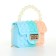 Baby bag on the castle, the color of blue/turquoise/beige