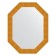 Mirror in the baguette frame, gold minting 90 mm, 76x96 cm