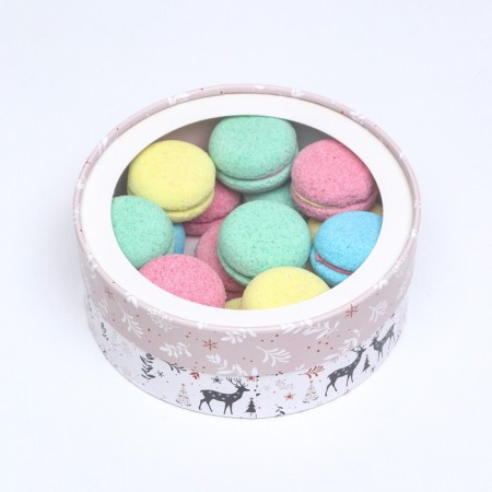 Box for Makarun Tubus with the Fairy -Tale Deer window 18 x 18 x 6 cm-4