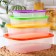 A set of food containers "BioFresh", 4 pcs: 500 ml, 1 l, 1.6 l, 2.3 l, color mix