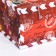 Square box "Red Parcel", 19 × 19 × 10 cm