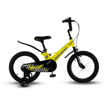 Bicycle 16 ’’ maxiscoo space standard, yellow matte color