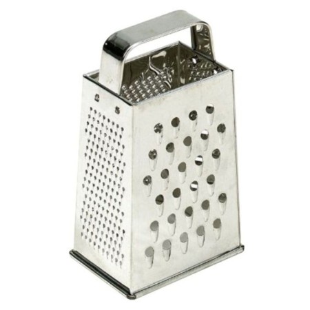 Tin grater with a handle, 4-way, height 21 cm