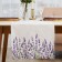 Walking on the Ethel table Lavender 40x146 cm, 100% cotton, sarzha 190 g/m2
