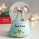 Souvenir Polystone Water Ball Light, Music "Bear and Girl" MIX 12x8x8 cm