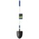 Baying shovel, acute, l = 90 cm, telescopic, metal stalk, without a handle