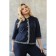 Female jacket, size 50, blue color