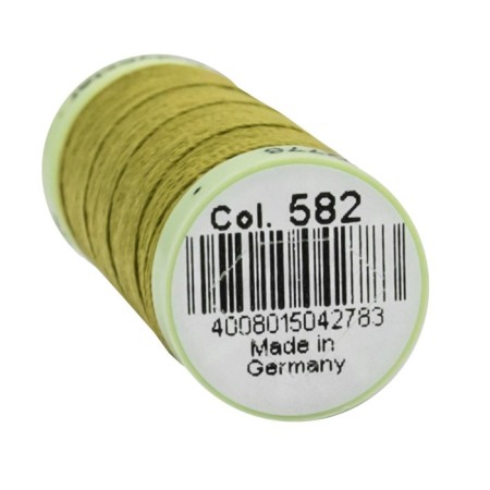 Top Stitch thread for stitching, 30 m, 744506 (582 Green mustard)-1