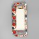 Chocolate box, confectionery packaging “February 23”, with a window, 17.3 x 8.8 x 1.5 cm