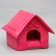House "Tenderness", 35 x 37 x 42 cm, pink