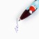 Automatic matte handle "Cat Frost", blue paste 0.7 mm