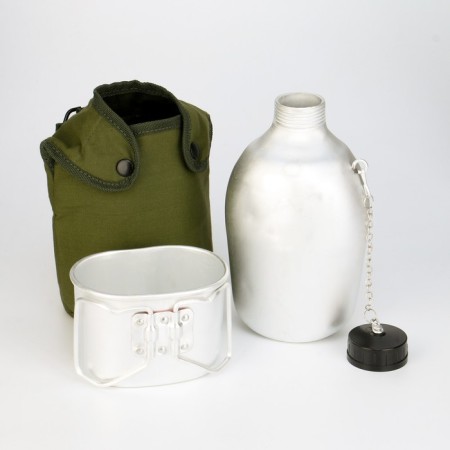 Hiking Flag "Adventure" 1.3l, silver color, in a case-2